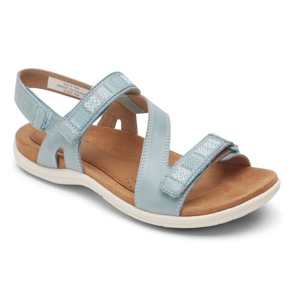Cobb Hill Rubey Strappy sandal Mineral Blue size 9 NEW